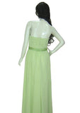 A-line/Princess Sweetheart Sleeveless Long/Floor-Length Chiffon Prom Dress With Pleated - dennisdresses